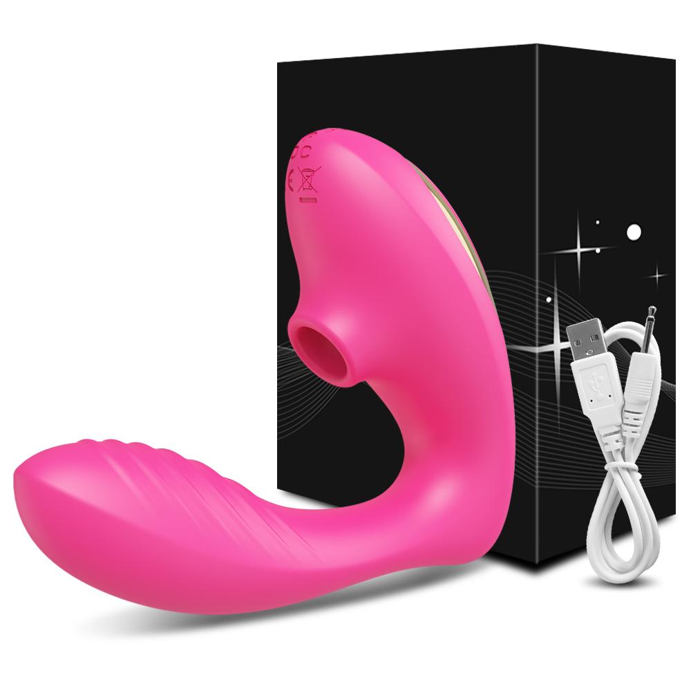 Leistungsstarker Saugvibrator Sexspielzeug für Frauen G-Punkt Oralsex Klitoris Klitorale Vagina Stimulator Sauger Erwachsenenprodukte 18+18+