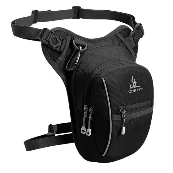 Sac banane noir rock'n'roll cuir - Le Sac Banane