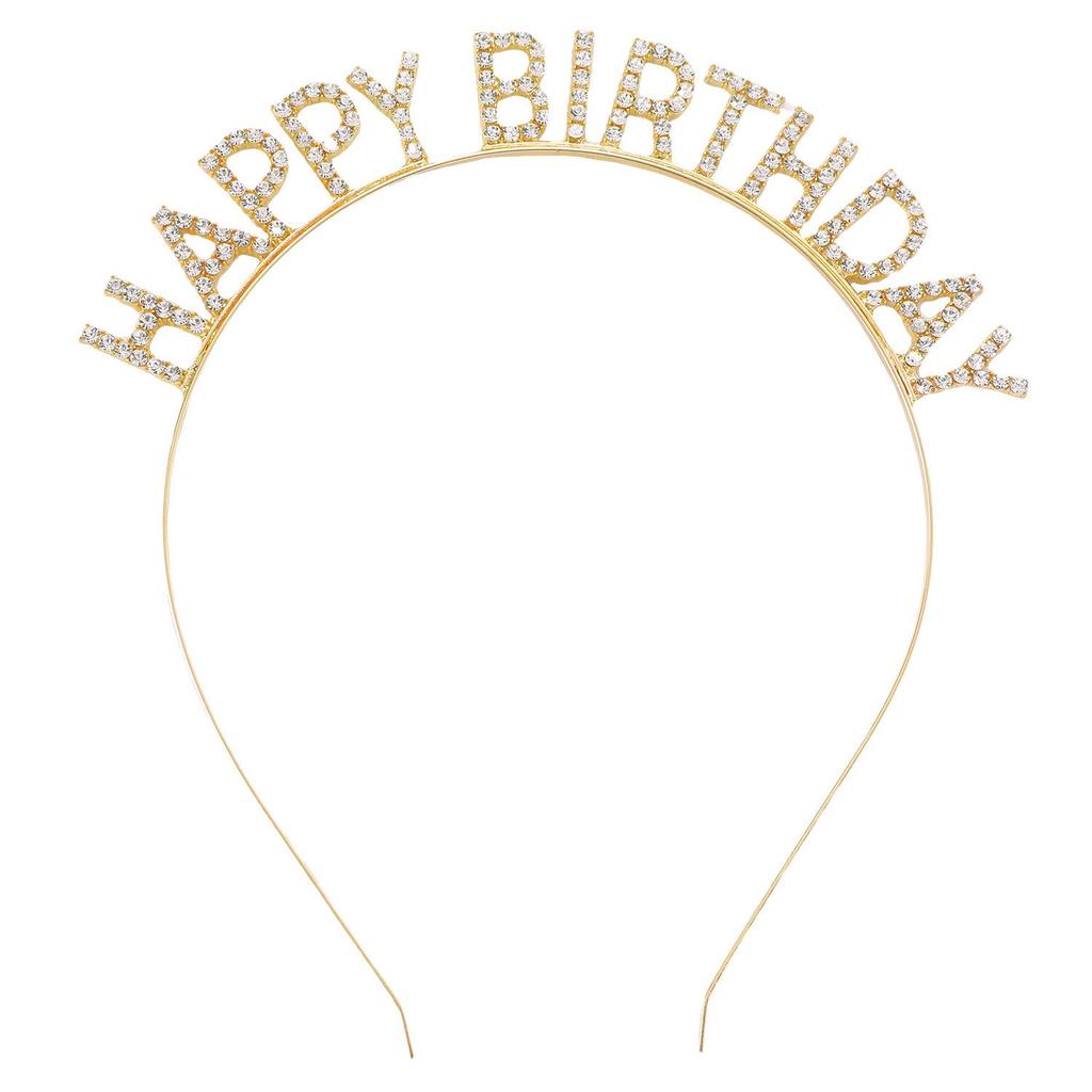 Birthday Celebration Headband, Hair Clip, Sash, and Baking Gift Set - Perfect Photo Props and Decorations for Girls