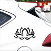 LYKX Beautiful Lotus Flower Bumper Window Car Sticker Automobiles Motorcycles Exterior Accessories Vinyl Decals