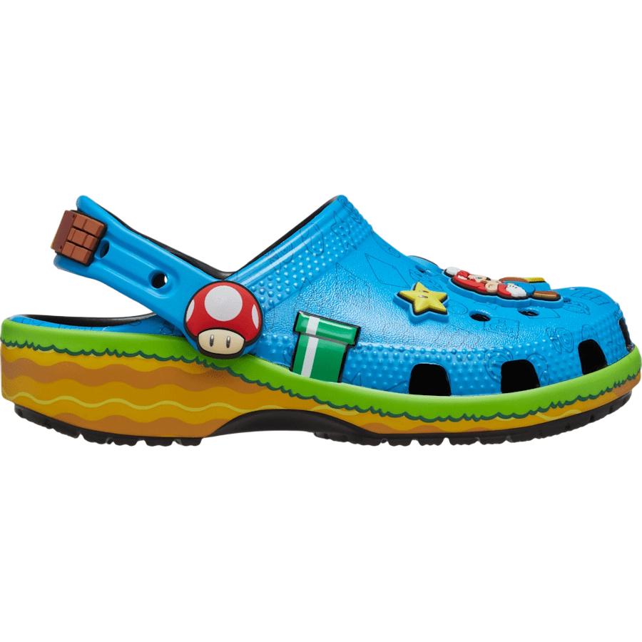 Super Mario X Crocs  Classic Clog Kids Blue Kids Sneakers Multi 212139-90H
