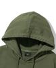 Brownbreath Pigment Tag Hood Zip Up - Khaki