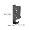 Adjustable Tablet Phone Holder Wall Mounted with Charge Slot for Electronic Devices for Most Tablets and Phones