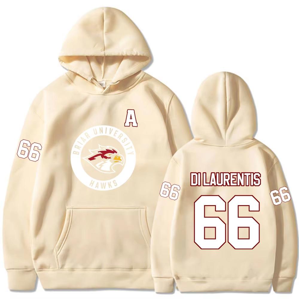 Off Campus TV Series Di Laurentis 66 Briar University Hockey Hoodies Men Women Casual Long Sleeves Oversized Unisex Harajuku High Quality