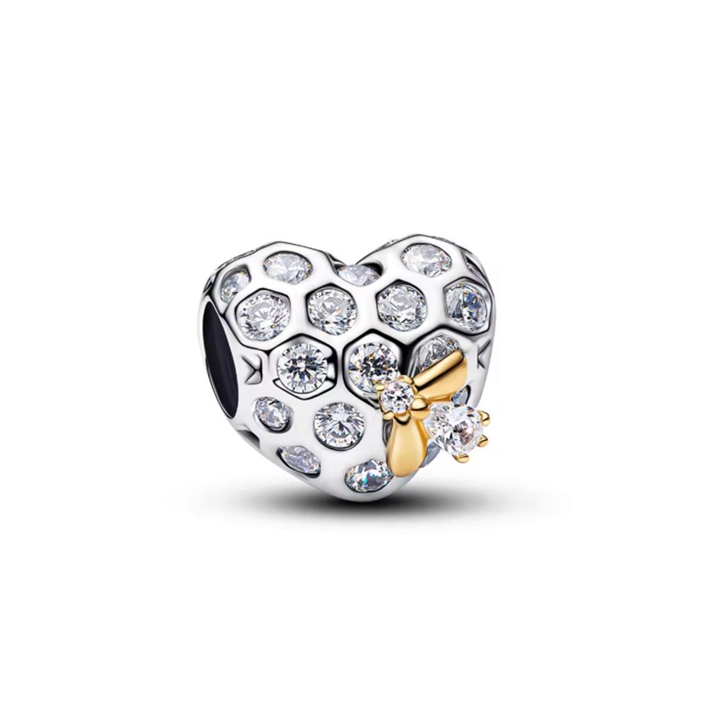 New 925 Silver Cartoon Butterfly Dog Charm Beads Suitable for Women Bracelet Fashion Wedding Jewelry Gifts