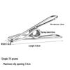 Stainless Steel Windproof Clothesline Clips - Small Size Sock Drying Clips