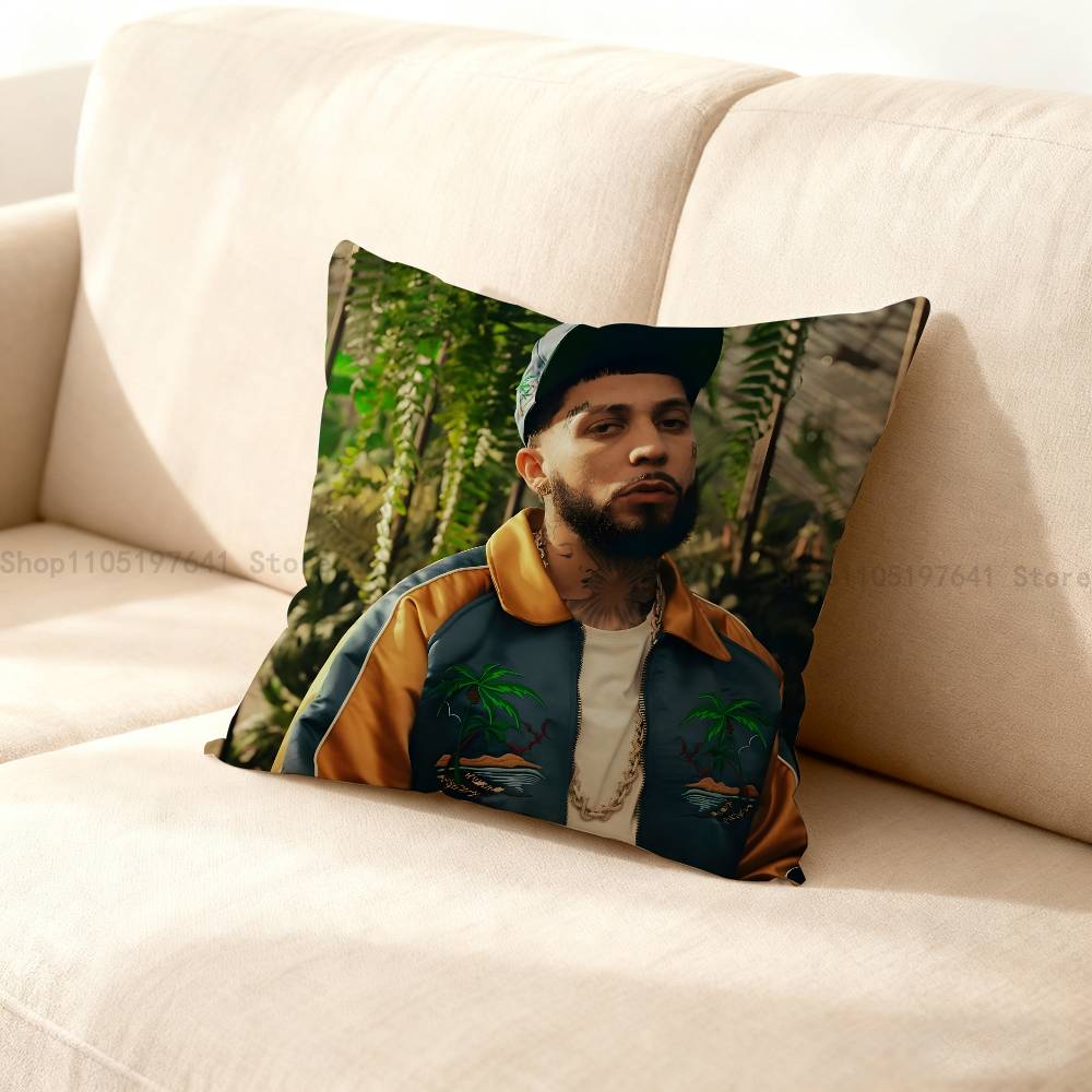 JJC Reyes Los Green Lanters Anime Celebrity Merchandise AllMatch Printed Pillow Case Sofa Car Office Room Decoration Protector