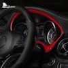 Real Carbon Fiber Abdeckung für Mercedes-Benz CLA C117 2014-2018 GLA X156 2015- Auto Trim Tacho rahmen Aufkleber