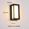 LED Waterproof Wall Light with Motion Sensor for Outdoor Garden or Balcony