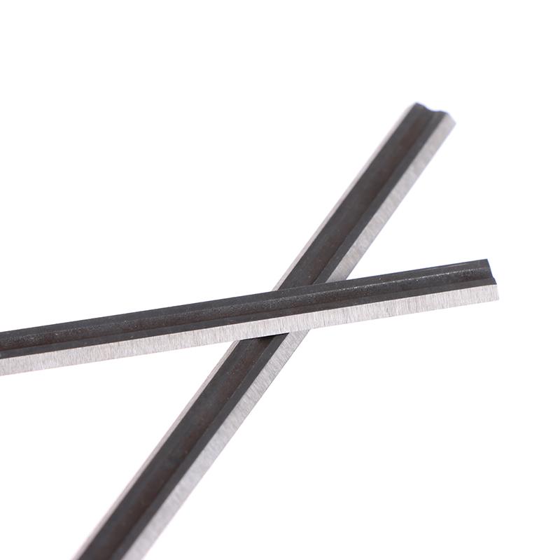 2Pcs Carbide Planer Blade 82Mm Reversible Wood Planer Woodworking Machinery Part