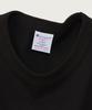 CHAMPION T1011 Heavyweight Raglan Long Sleeve T-Shirt Black (Made In Usa)