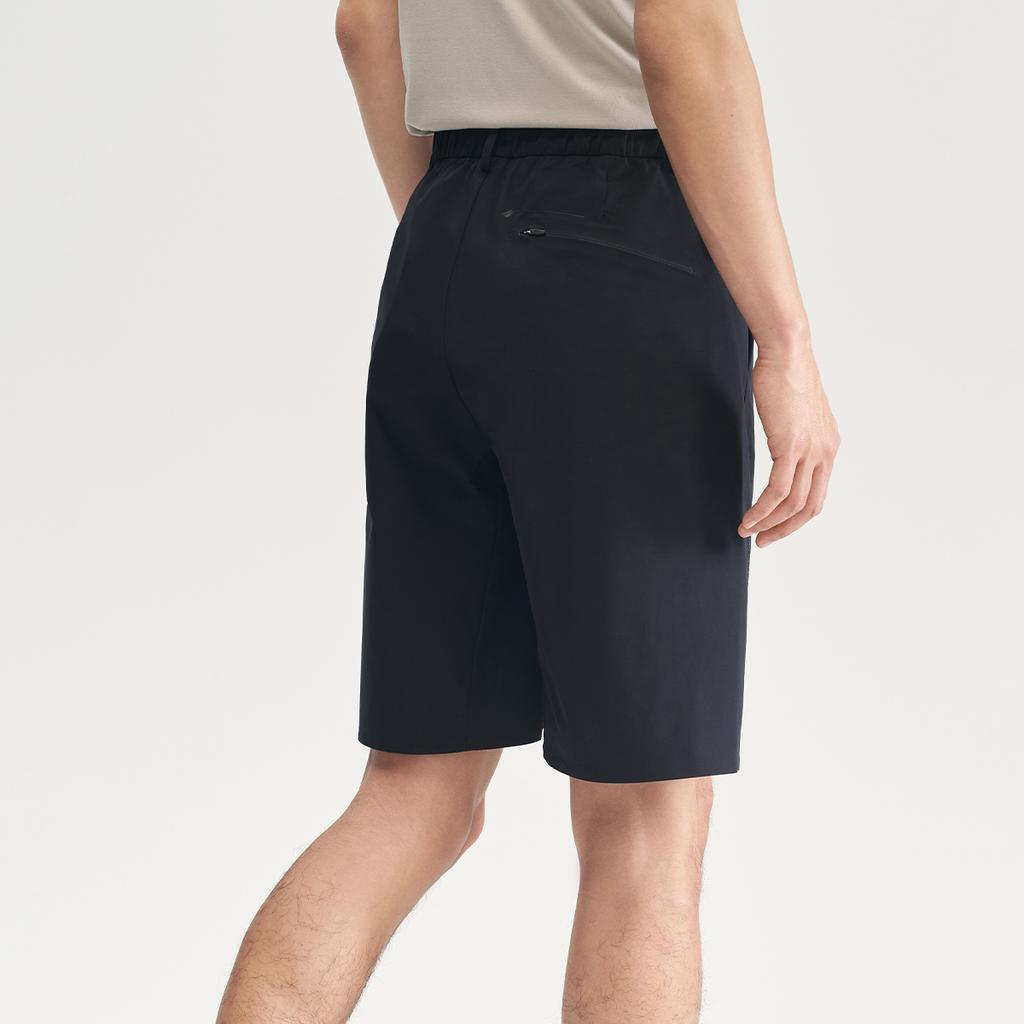 Li Ning Honor Gold Standard | Simple Mode Décontracté Couleur Unie Coupe-vent Imperméable Confortable Respirant Tissé Short de Sport AKSW399-3