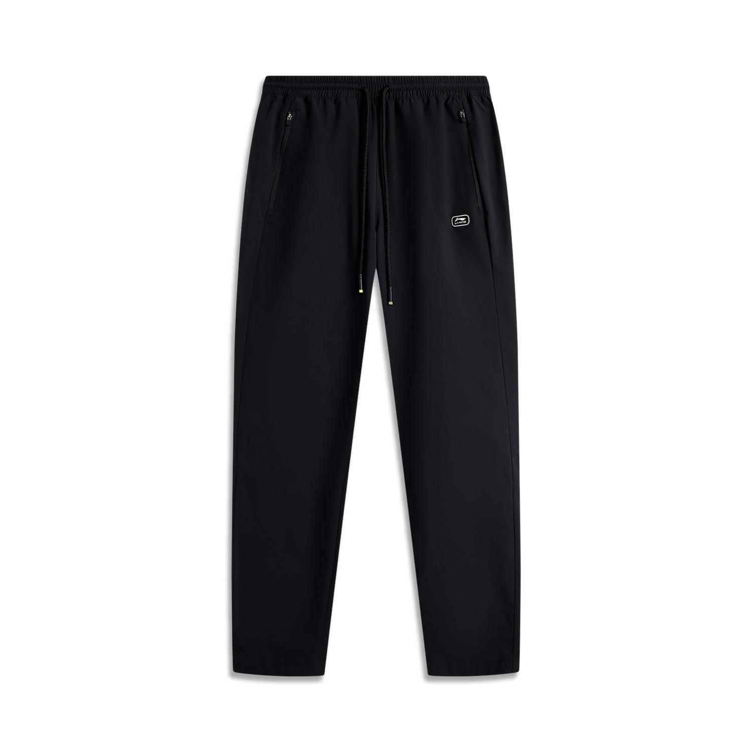 

Li Ning Серия Спортивный Стиль Повседневные Простые Однотонные Спортивные Брюки Мужские Брюки Черные AYKV371-3