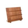 3/4/5 Layer Wooden Nail Art Stand Large-capacity Multi-functional Earring Necklace Display Rack Smooth Space Saving