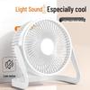 Portable Rechargeable USB Mini Desk Fan for Home, Office, and Student Use