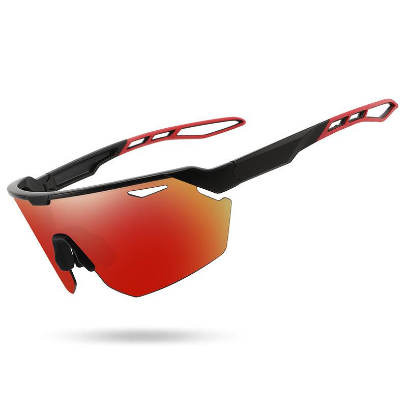 New European American Men's Outdoor Sports Sunglasses Goggles Women's Colorful UV Resistant Glasses Cycling
