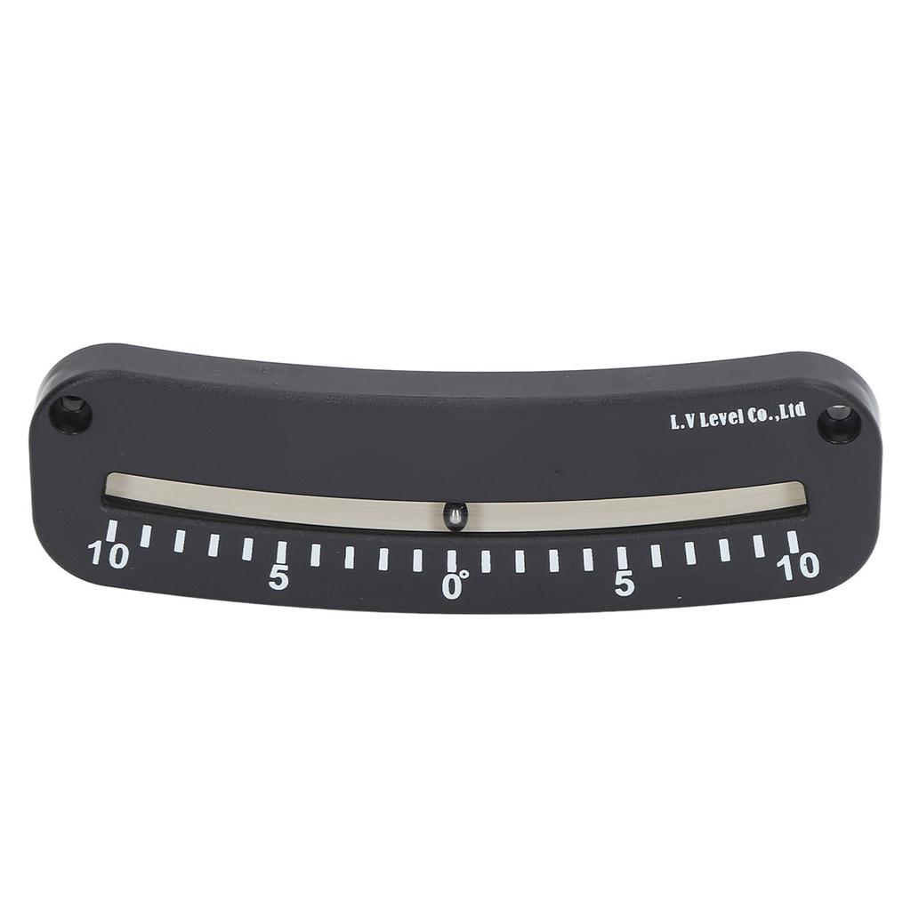 Tube Clinometer ‑10 degrees to 0 degrees to 10 degrees Clear Scale Mini Angle Inclinometer with Fixing Hole