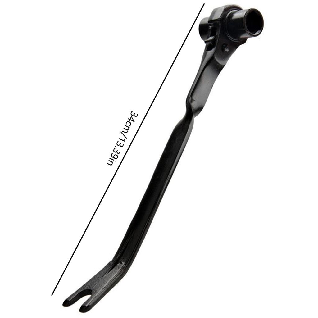 Car Repair Tire Pry Bar Temporary Hammer Replacement Multi-functional Ratchet Wrench for Automotive, Demolition, Nail Puller