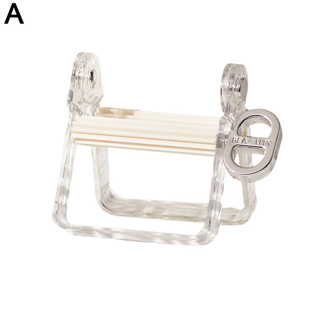 

Modern Toothpaste Squeezer Multifunctional Toothpaste Tube Squeezer Clip-on Facial Cleanser Squeezer Bathroom Supplies білий