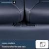 Jike 9X Leather Anti-Kick Pads for Third-Row Seats: Scratch Protection & Interior Enhancement.