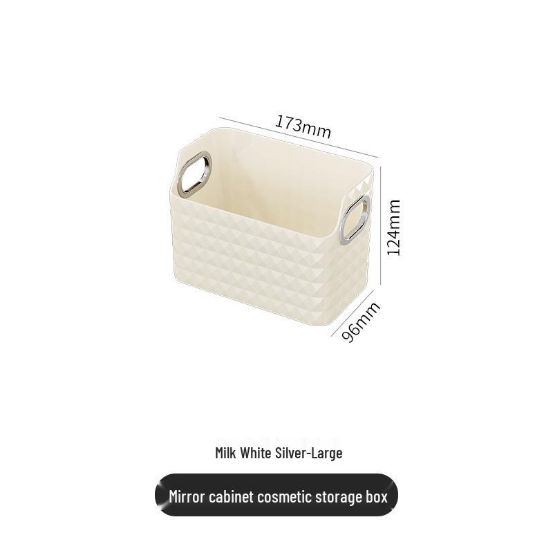 Luxury Mirror Cabinet: Bathroom Cosmetic & Skincare Storage Rack