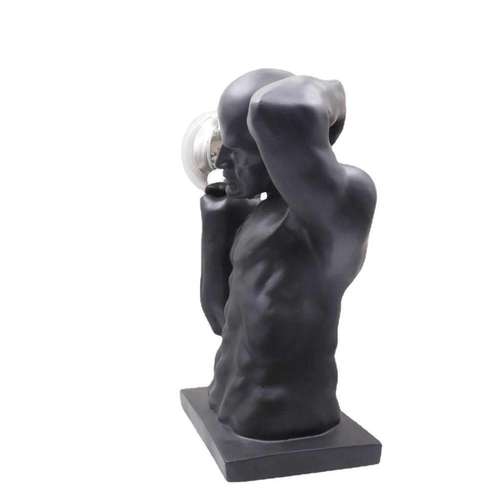 Modern Abstract Art Sculpture for Hotel Lobby or Office Decor – European Style Ornament