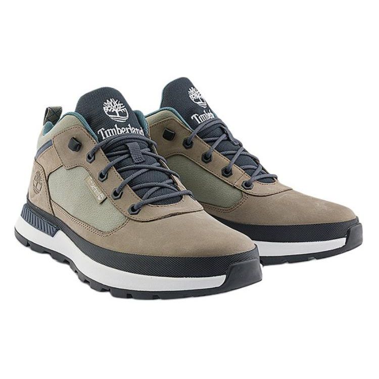 Timberland Field Trekker Shock Absorbing Slip Resistant Low Top Casual Shoes Men sneakers Light-Gray-Brown A6A48