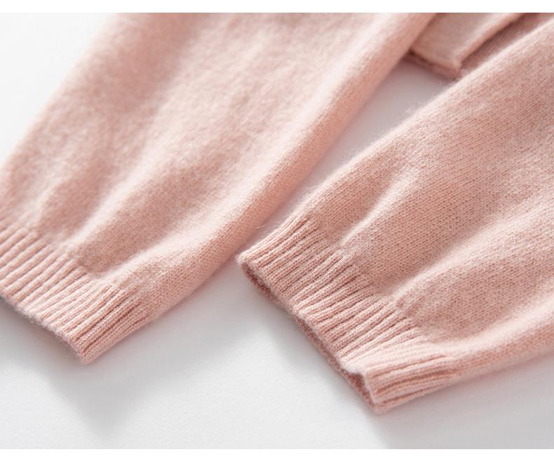 Chic Age-Reducing Gold Button Knit Cardigan with Pockets - Women's Autumn Solid Color Versatile Outerwear Top