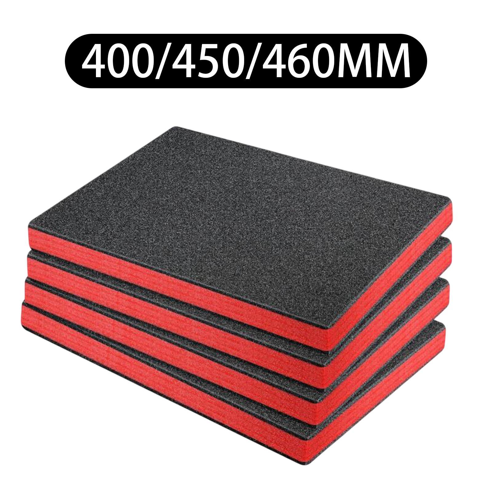 4 шт. Пенопластовые вставки для кейсов Профессиональные Простые в использовании Красные и черные Режущиеся для Ящика для инструментов Кейса для камеры Органайзера Подкладка Упаковка 30 to 39.9 Inches