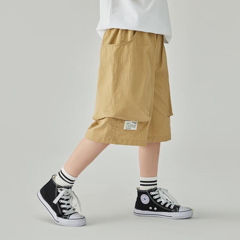 Boys Loose Fit Cotton Cargo Shorts 110