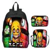 Game Repo Recycling Action 16 Inch Three Piece Set Children's Backpack Elementary School Backpack Toddler Backpack
