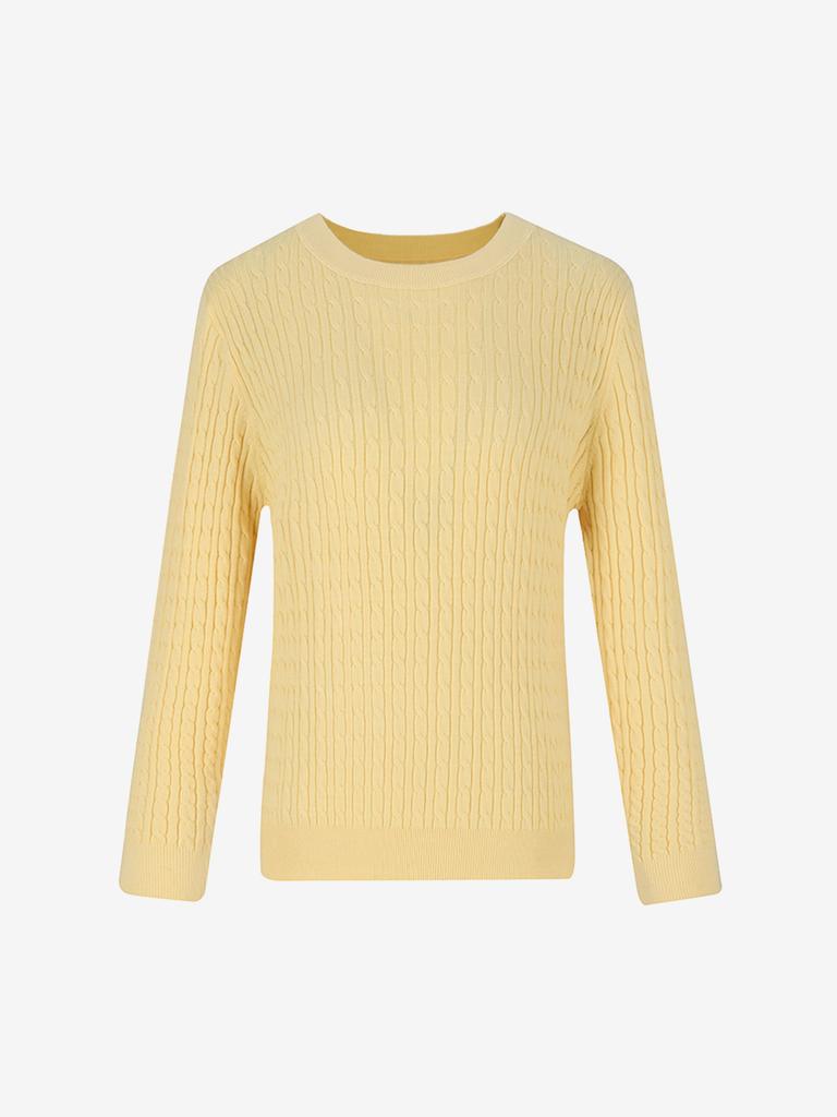 MERCIANNES Basic Cable Round Neck_Ma9Lkn1