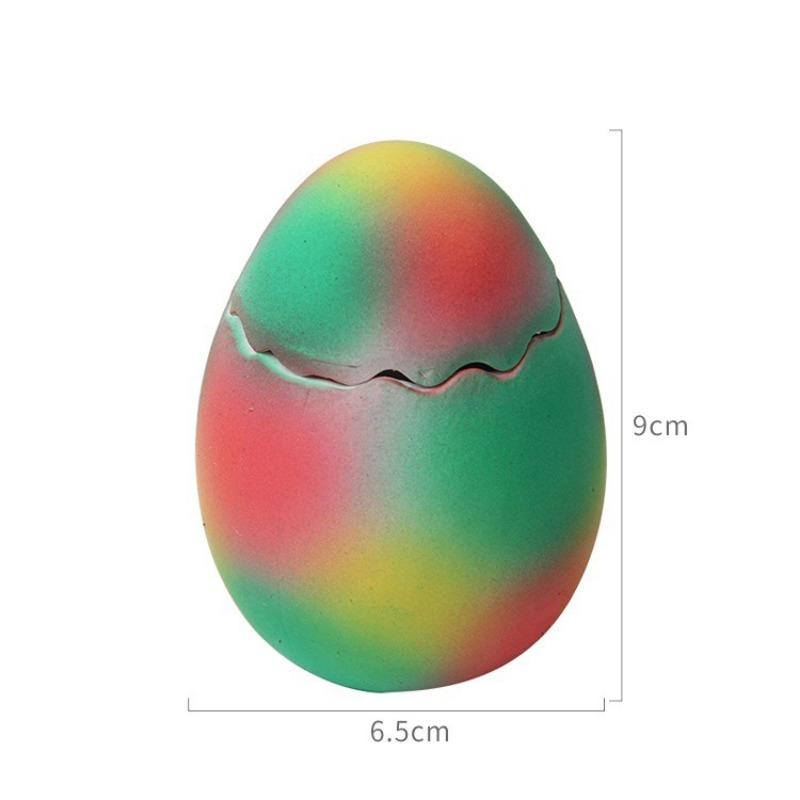 

Dog Latex Toys Interactive Play Stretchable Dinosaur Eggs Squeeze Modelling Sounding Animal Toys Pet Release Anxiety Supplies