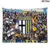 Parma Calcio Wall Tapestry Aesthetic Wall Hanging Printed Fabric Blanket Decorative Tapestries for Bedroom Living Room Home Decor