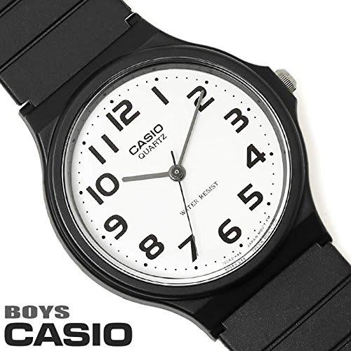 Casio CASIO quartz watch MQ-24-7B2L white x black