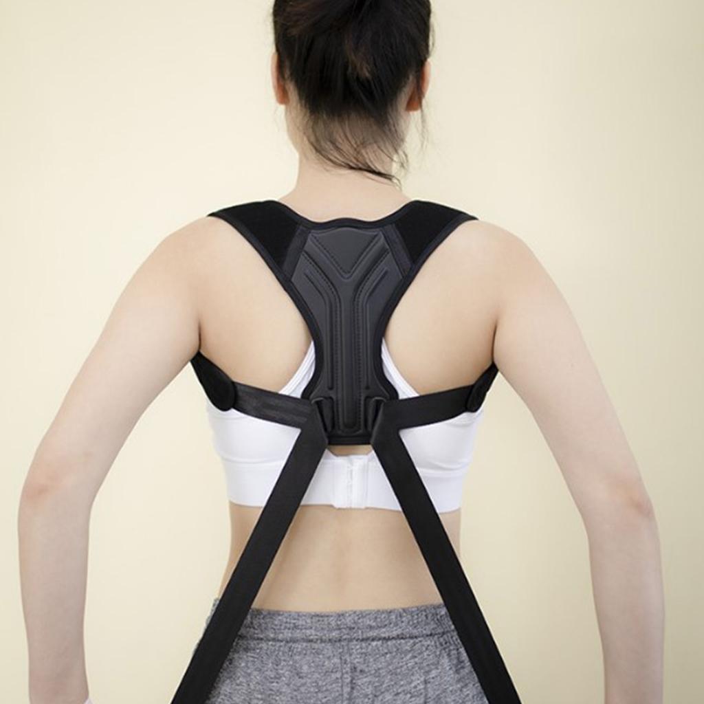 Posture Corrector Back Brace Comfortable Lightweight Hunchback Shape Back Straightener Support M