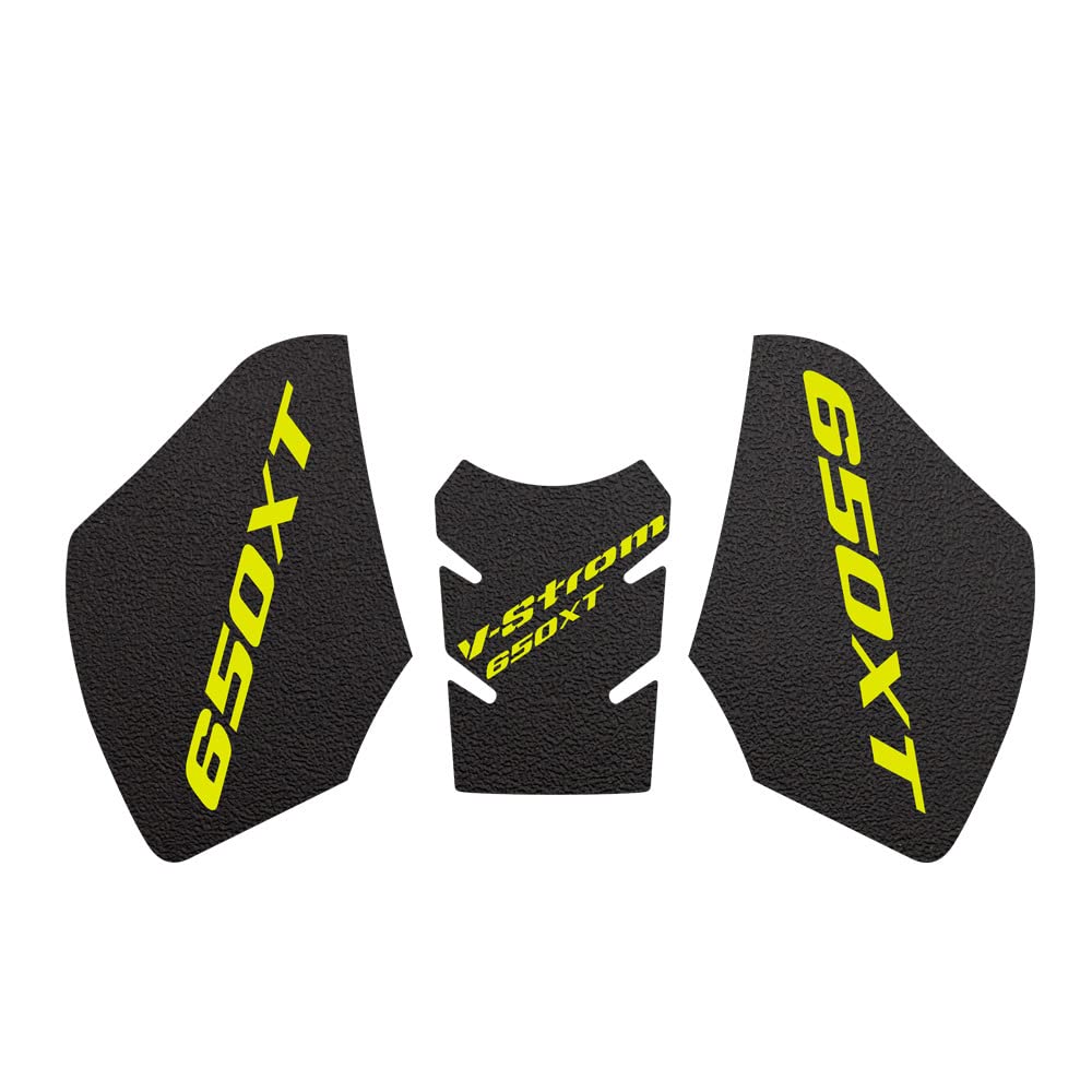 

AL-mart Motorcycle Side Middle Tank Pad Knee Grip Pad Sticker Decal Thermal Scratch Resistant жовтий