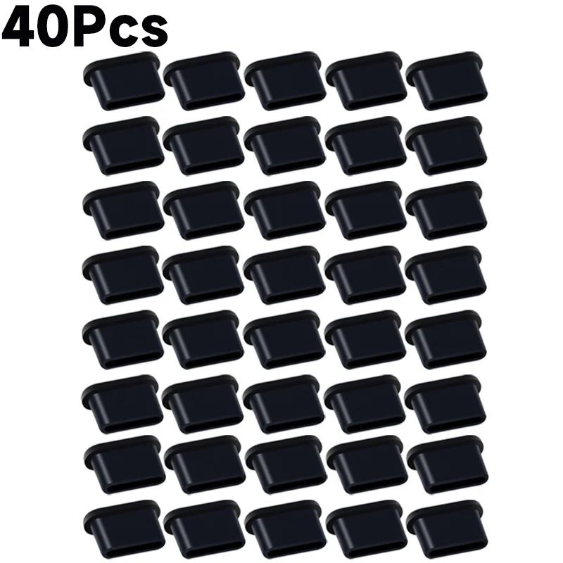 60-1Pcs Dust Plugs Type C Charging Port Protector Stopper Cap Cover for IPhone 15 Samsung Huawei Xiaomi Phone Silicone Dustplugs2