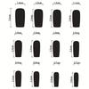 Square French Tips Fake Nail Glues On Nail Stick On Nail Flower Press On Nail Artificial False Nail for Womens Girls
