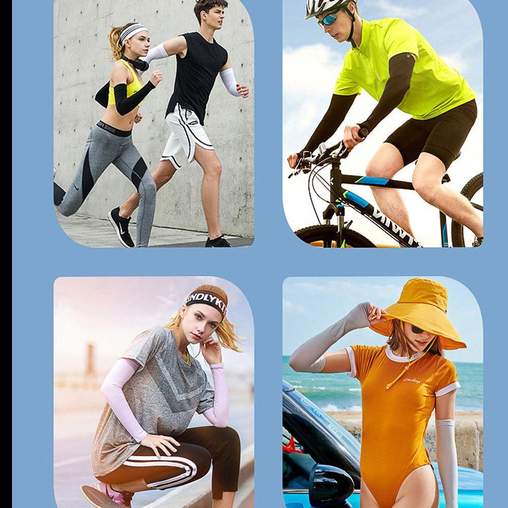 Oversleeves Ice Arm Warmers Sun Protection Sleeves Women Sunscreen Sleeves Women Arm Sleeves