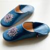 Babouche Stella Nuit Marine LL [dear Morocco] // // (26 cm)