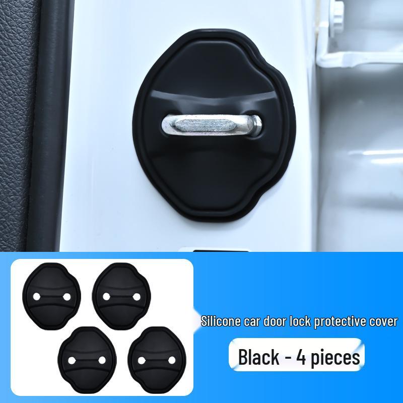 

Защитная накладка на дверной замок Mercedes для E-класса, C-класса, A-класса, EQA, GLC, GLB, E300L - Амортизирующая накладка на защелку.