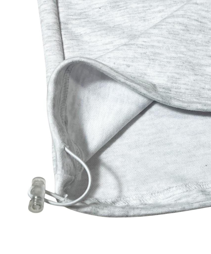 SK8ER ROCK Old Photo Sweat Wide Pants ((White Melange))