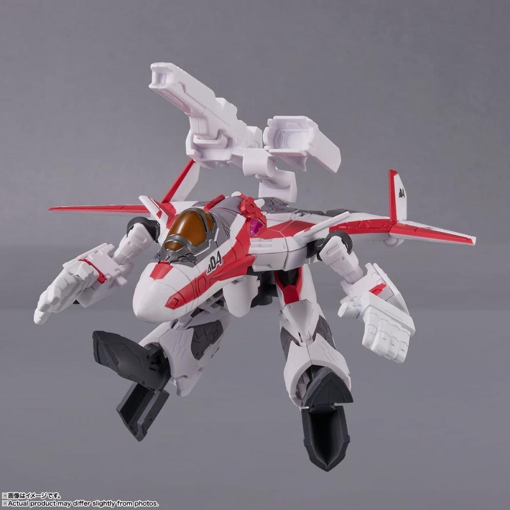 TINY SESSION Macross Delta VF-31C Siegfried (Mirage Farina Genus Machine) with Makina Nakajima Approx. 100mm PVC & ABS Painted Movable Figure