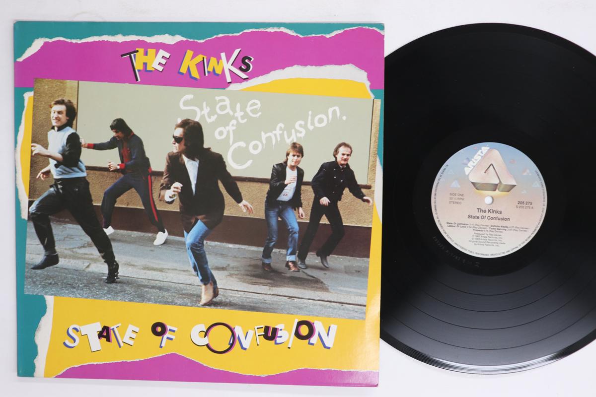 LP Record KINKS  State Of Confusion 205275 ARISTA Germany Rock Used