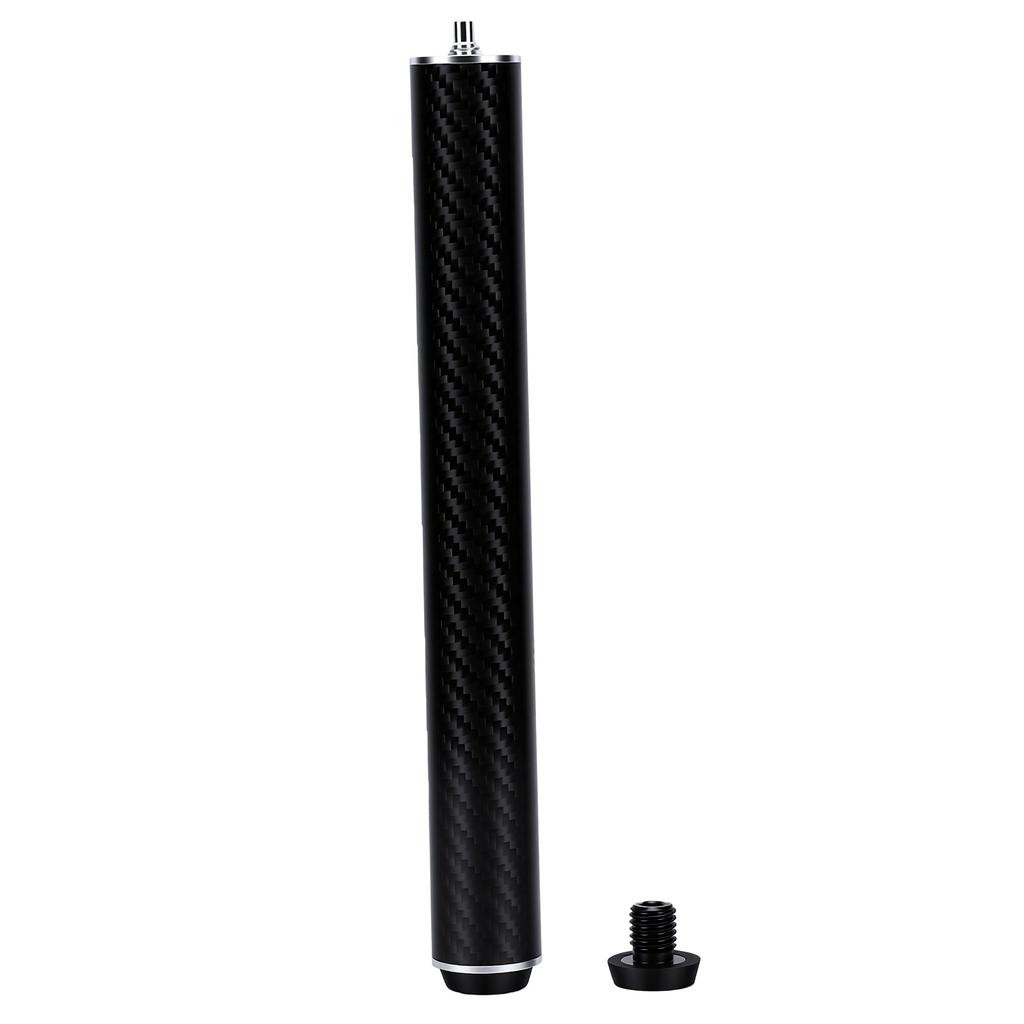 Pool Cue Extension Fit for PERI Stick 10 Inch Carbon Fiber Billiard Cue Butt Extension Secure Threaded Connection