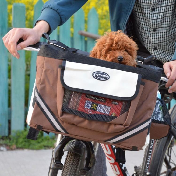 Bike Pet Carrier For Dog Dog Bike Basket Front Bicycle Basket Bag For Cat