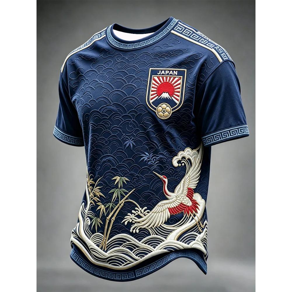 2026 Edition Japanese Fans Football Training T-Shirt - 3D Digital Printing