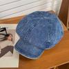 Classic Denim Beret Hat For Women With Wide Brim And Adjustable Fit For Spring And Fall