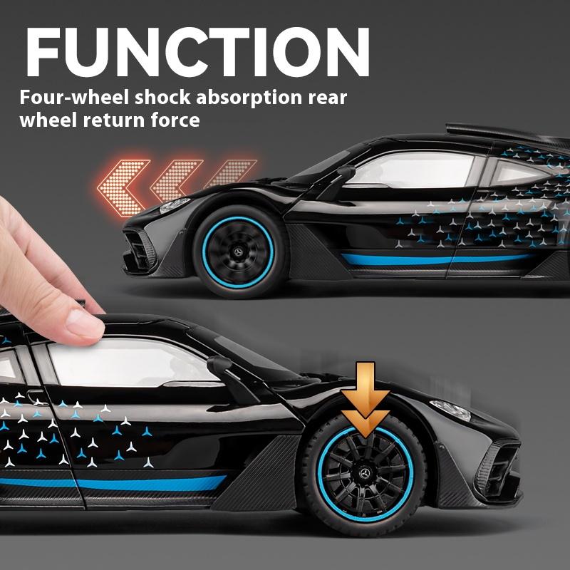 1/24 Scale BENZ AMG ONE Sports Car Model Toy Alloy Die Cast Car Toy Ornaments Suitable for Sports Car Gifts for Boys